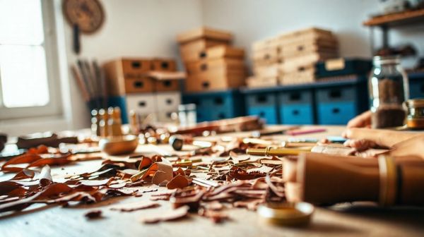 Top fournitures essentielles pour booster vos créations en maroquinerie